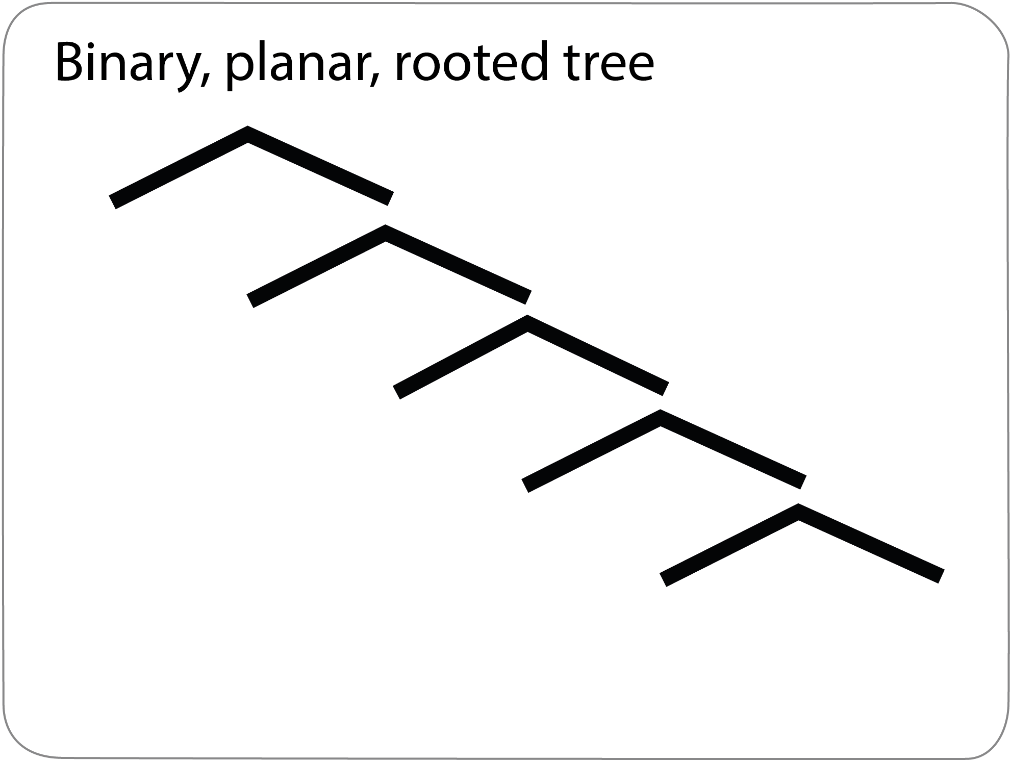 A Mathematical Basis for Grammar: Binary Branching