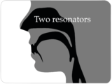 Two resonators